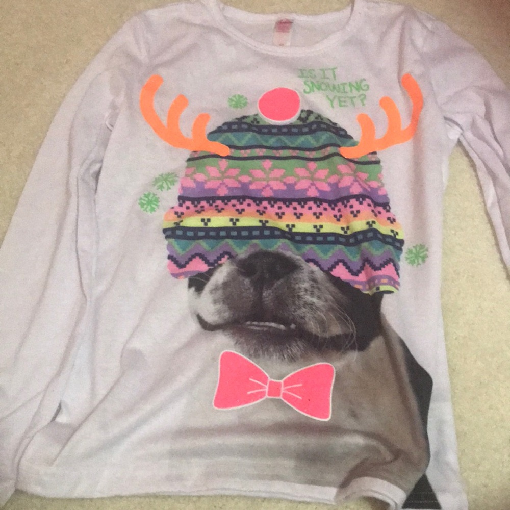 a long sleeve white t shirt